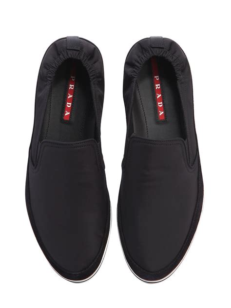 prada schuhe herren|prada men slip on sneakers.